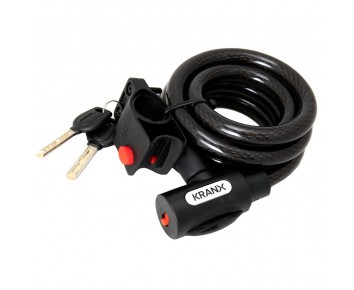 KranX Garrison 15mm X 1800mm Key Cable Lock 